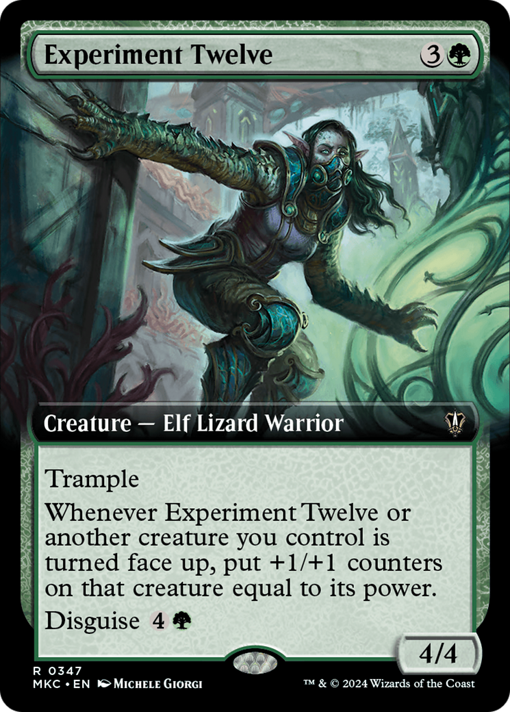 Experiment Twelve (Extended Art) [Murders at Karlov Manor Commander] | Good Games Morley