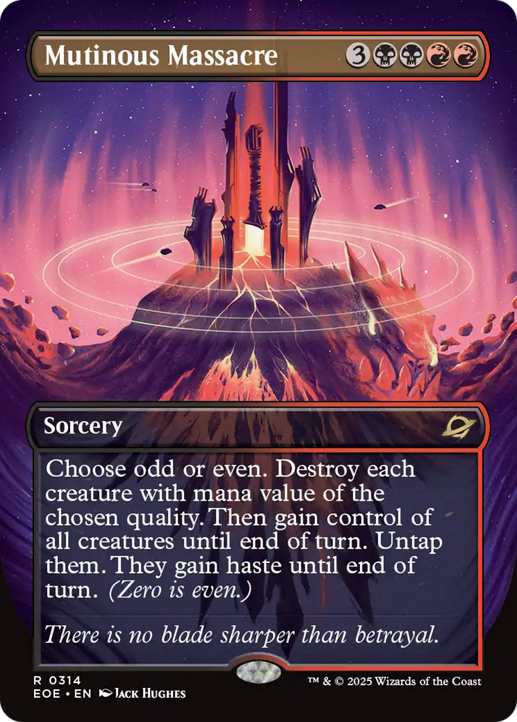 Mutinous Massacre (Borderless) [Edge of Eternities] | Good Games Morley