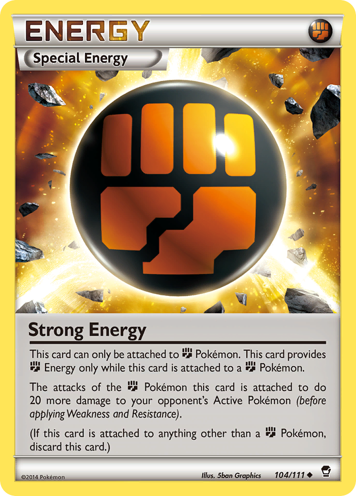 Strong Energy (104/111) [XY: Furious Fists] | Good Games Morley