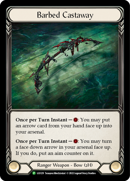 Barbed Castaway [LGS129] (Promo)  Cold Foil | Good Games Morley