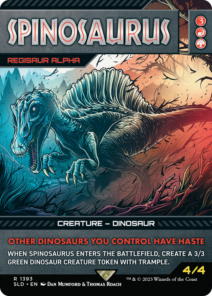 Spinosaurus - Regisaur Alpha [Secret Lair Drop Series] | Good Games Morley
