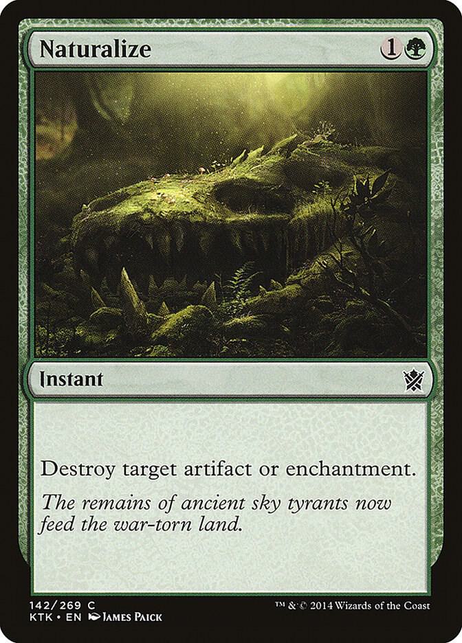Naturalize 142 (Khans of Tarkir)  - Foil | Good Games Morley