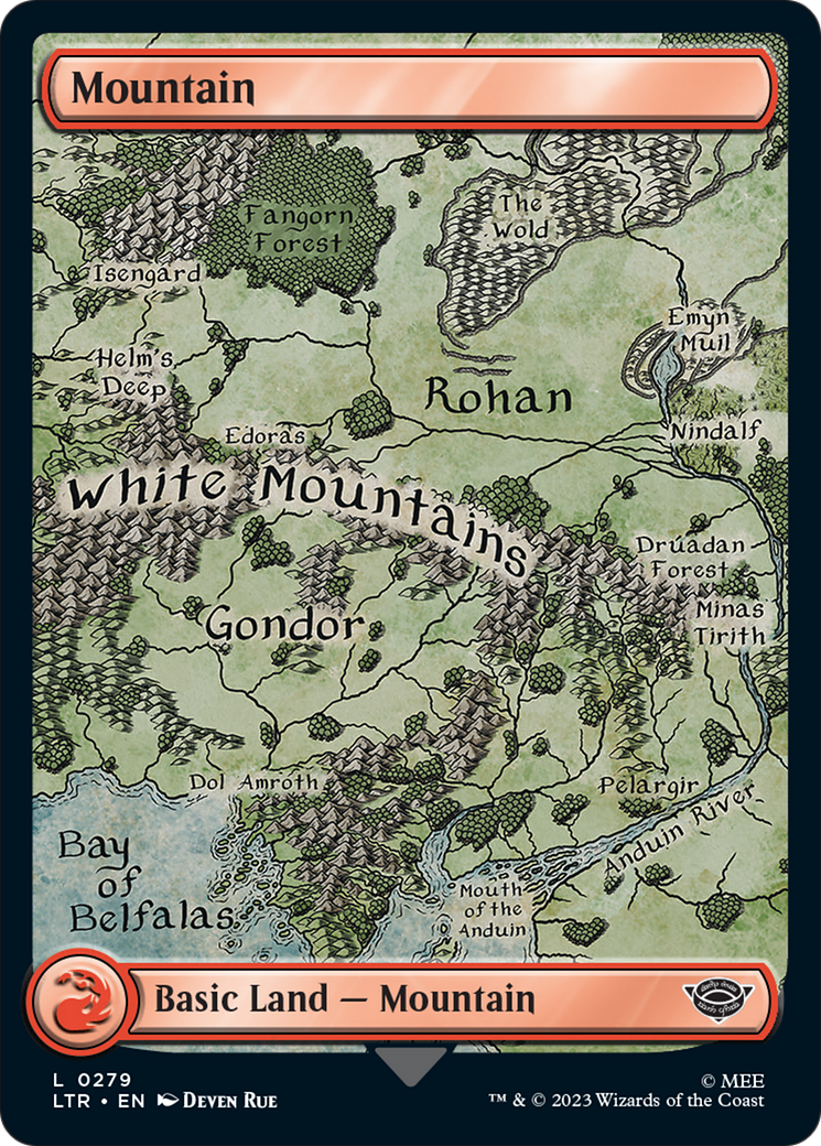 Mountain (279) [The Lord of the Rings: Tales of Middle-Earth] | Good Games Morley