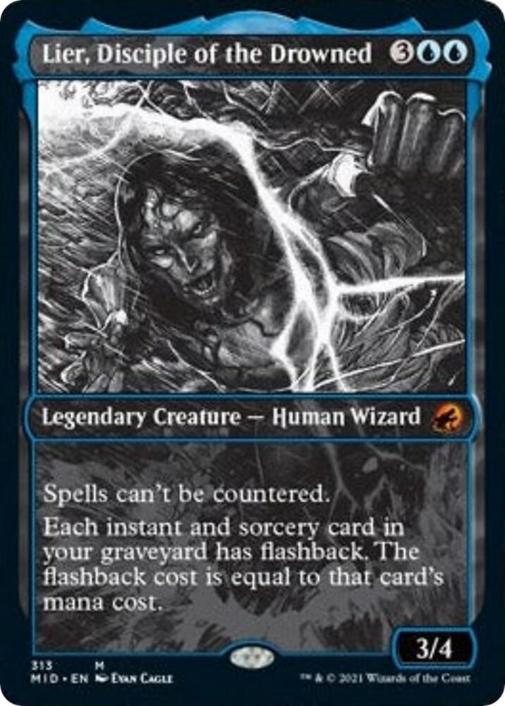 Lier Disciple of the Drowned Showcase 313/277 (Innistrad: Midnight Hunt)  | Good Games Morley