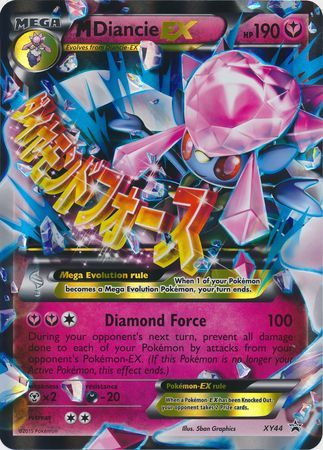 M Diancie EX (XY44) (Jumbo Card) [XY: Black Star Promos] | Good Games Morley