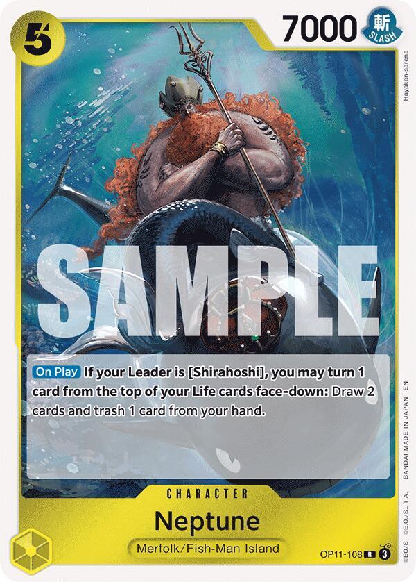 Neptune OP11-108 (A Fist of Divine Speed)  - Foil | Good Games Morley