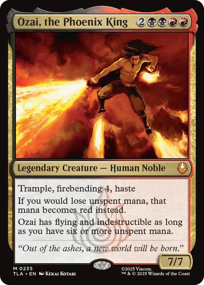Ozai the Phoenix King 235 (Avatar: The Last Airbender)  | Good Games Morley