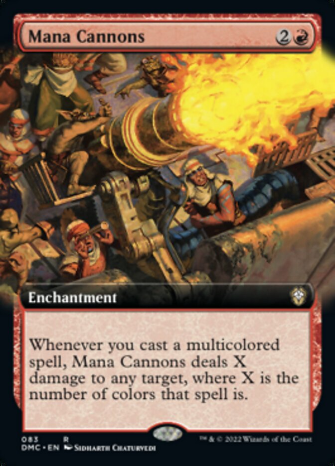 Mana Cannons (Extended Art) [Dominaria United Commander] | Good Games Morley
