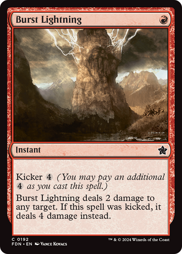 Burst Lightning [Foundations] | Good Games Morley