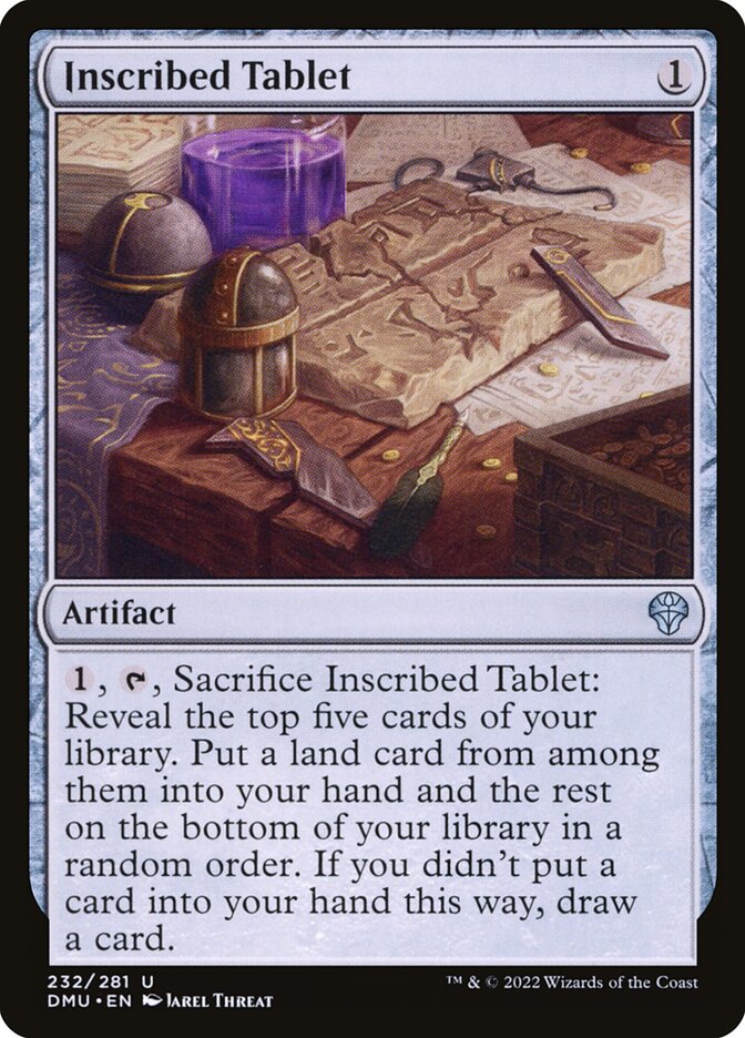Inscribed Tablet 232/281 (Dominaria United)  | Good Games Morley