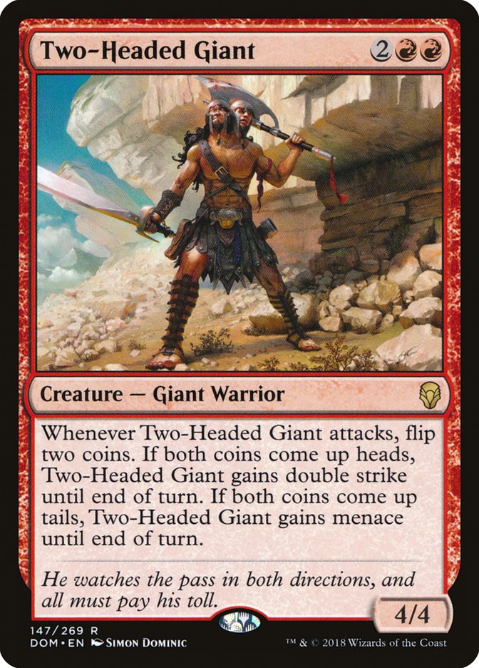 Two-Headed Giant 147/269 (Dominaria)  | Good Games Morley