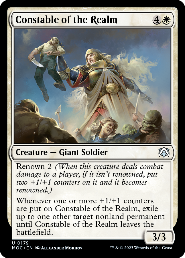 Constable of the Realm [March of the Machine Commander] | Good Games Morley