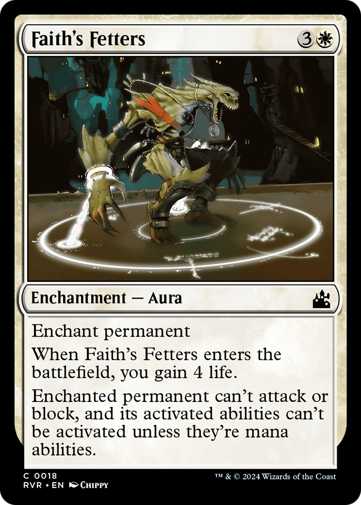Faith's Fetters [Ravnica Remastered] | Good Games Morley
