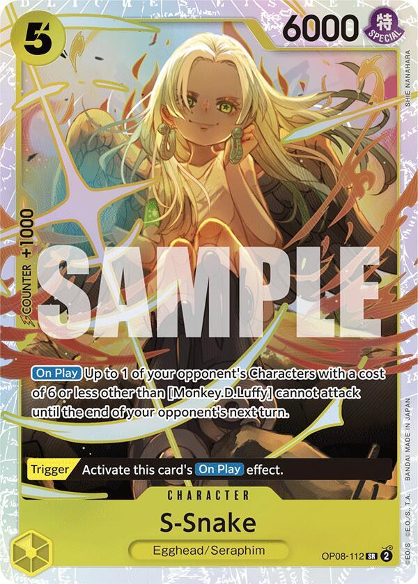 S-Snake OP08-112 (Two Legends)  - Foil | Good Games Morley