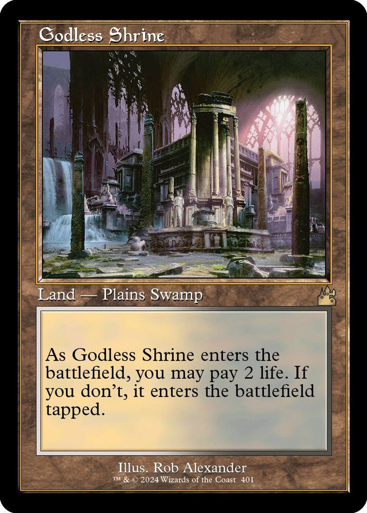 Godless Shrine 401/291 (Ravnica Remastered)  - Retro | Good Games Morley