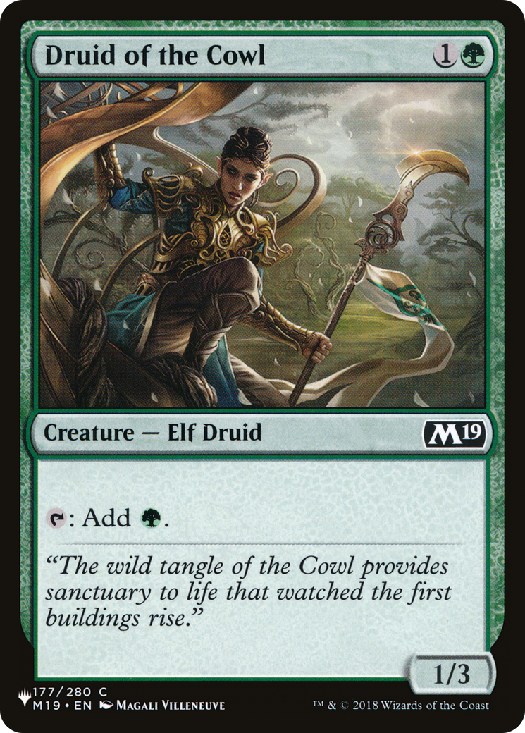 Druid of the Cowl [The List] | Good Games Morley