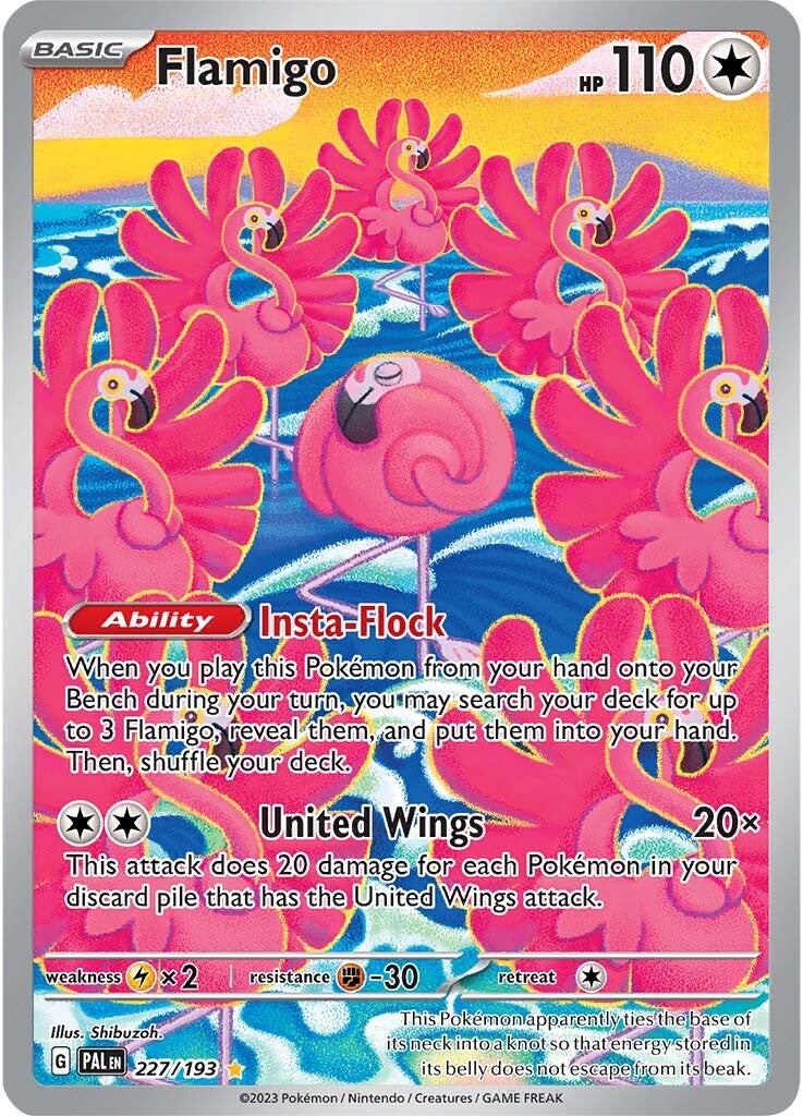 Flamigo (227/193) [Scarlet & Violet: Paldea Evolved] | Good Games Morley