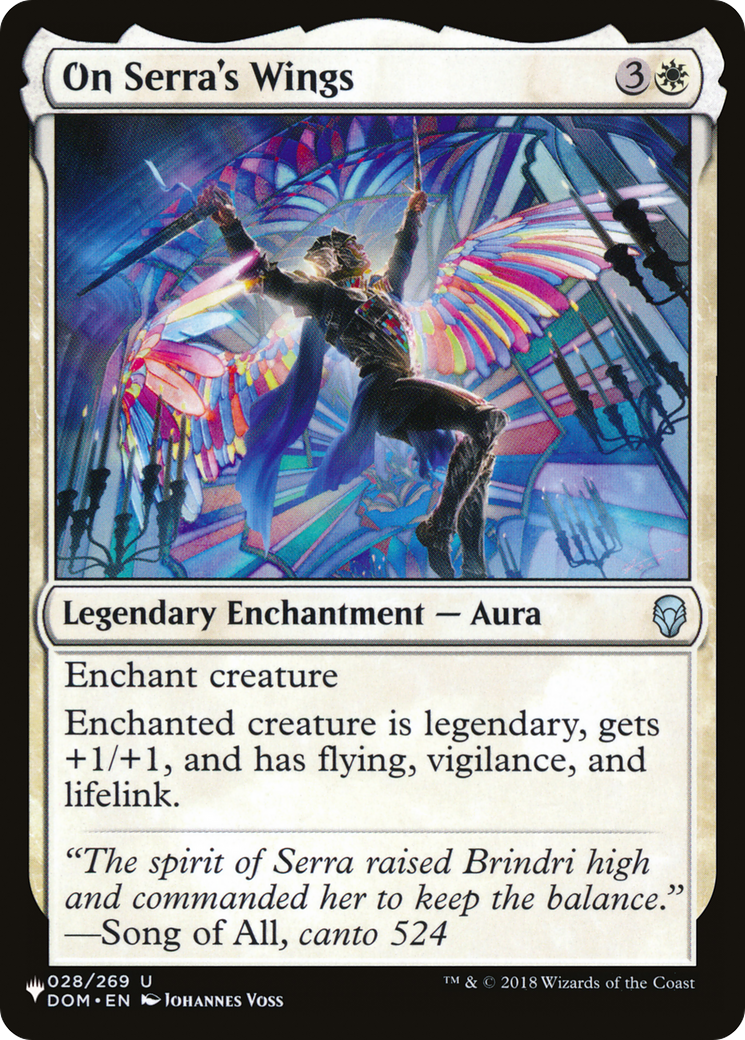 On Serra's Wings [The List] | Good Games Morley