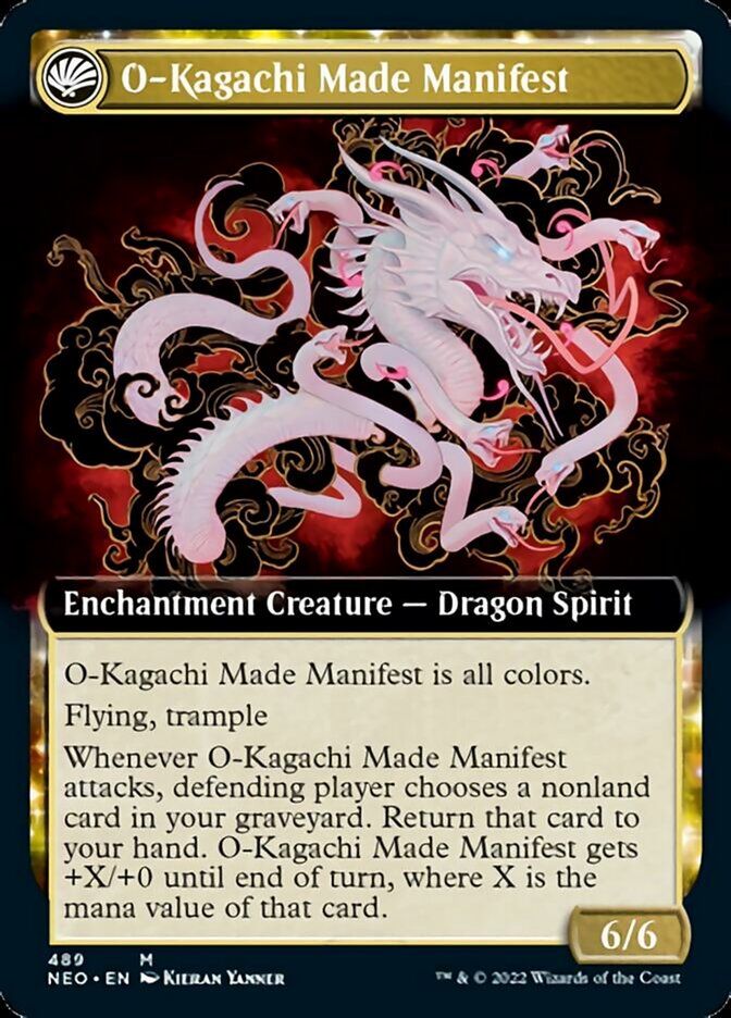 The Kami War // O-Kagachi Made Manifest (Extended Art) [Kamigawa: Neon Dynasty] | Good Games Morley