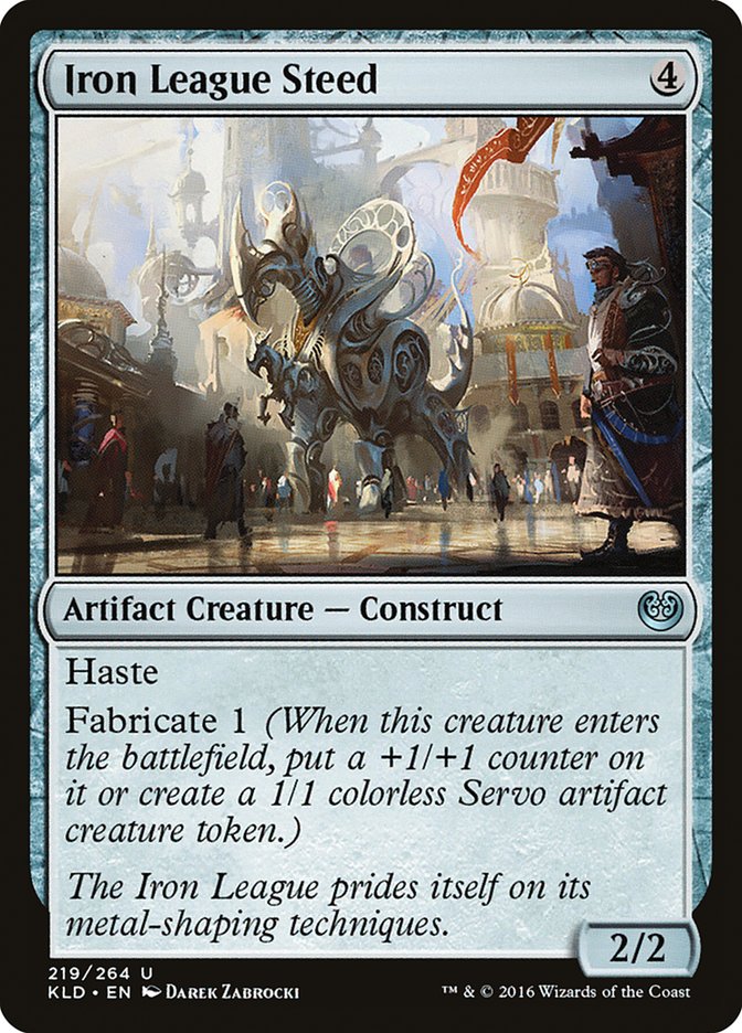 Iron League Steed [Kaladesh] | Good Games Morley