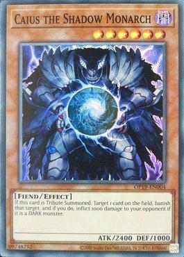 Caius the Shadow Monarch [OP19-EN004] Super Rare | Good Games Morley