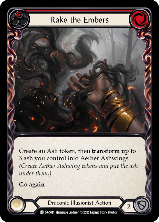 Rake the Embers [DRO011] (Uprising Dromai Blitz Deck) | Good Games Morley