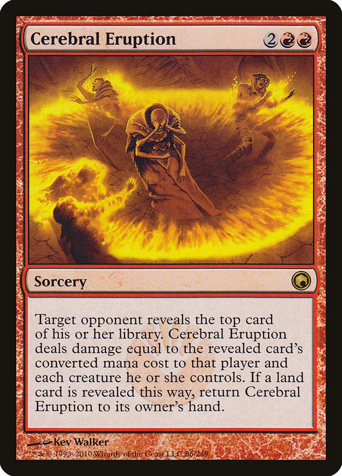 Cerebral Eruption 86/249 (Scars of Mirrodin)  | Good Games Morley