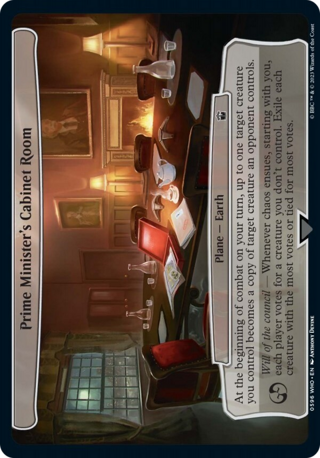 Prime Minister's Cabinet Room [Doctor Who] | Good Games Morley