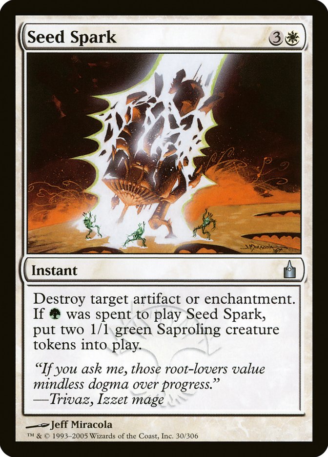 Seed Spark 30/306 (Ravnica: City of Guilds)  - Foil | Good Games Morley