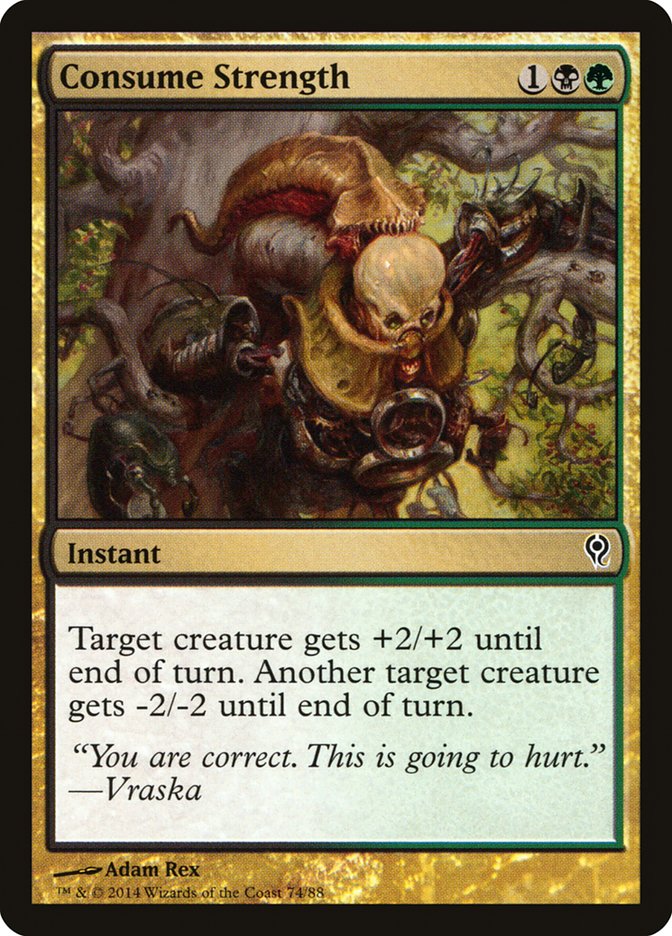 Consume Strength [Duel Decks: Jace vs. Vraska] | Good Games Morley