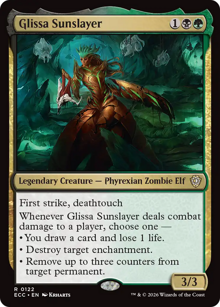 Glissa Sunslayer [Lorwyn Eclipsed Commander] | Good Games Morley