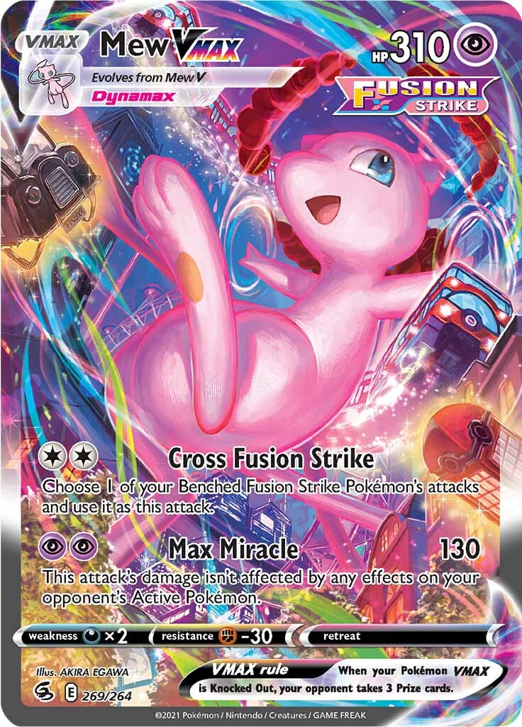 Mew VMAX (269/264) [Sword & Shield: Fusion Strike] | Good Games Morley