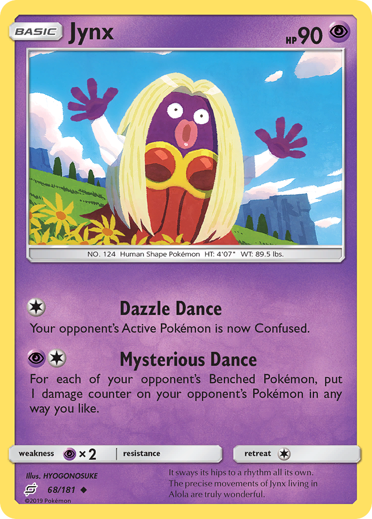 Jynx (68/181) [Sun & Moon: Team Up] | Good Games Morley
