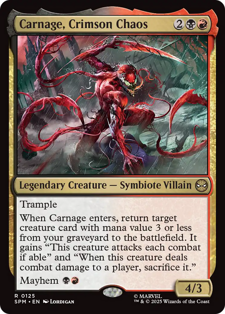 Carnage, Crimson Chaos [Marvel's Spider-Man] | Good Games Morley