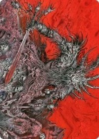 Varragoth, Bloodsky Sire Art Card [Kaldheim Art Series] | Good Games Morley