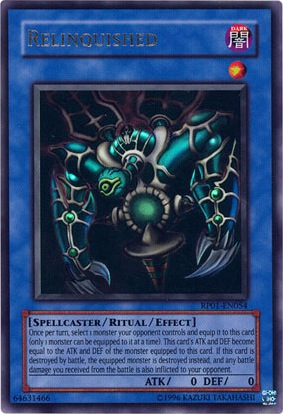 Relinquished [RP01-EN054] Ultra Rare | Good Games Morley