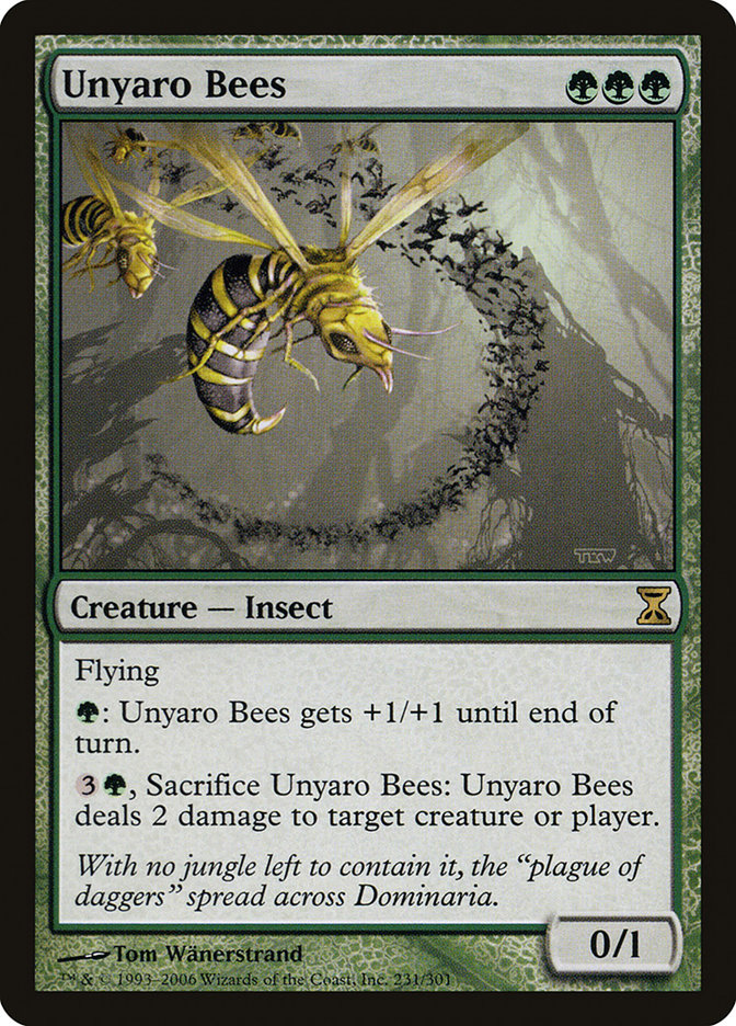 Unyaro Bees 231/301 (Time Spiral)  | Good Games Morley