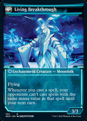 Inventive Iteration // Living Breakthrough (Showcase Soft Glow) [Kamigawa: Neon Dynasty] | Good Games Morley
