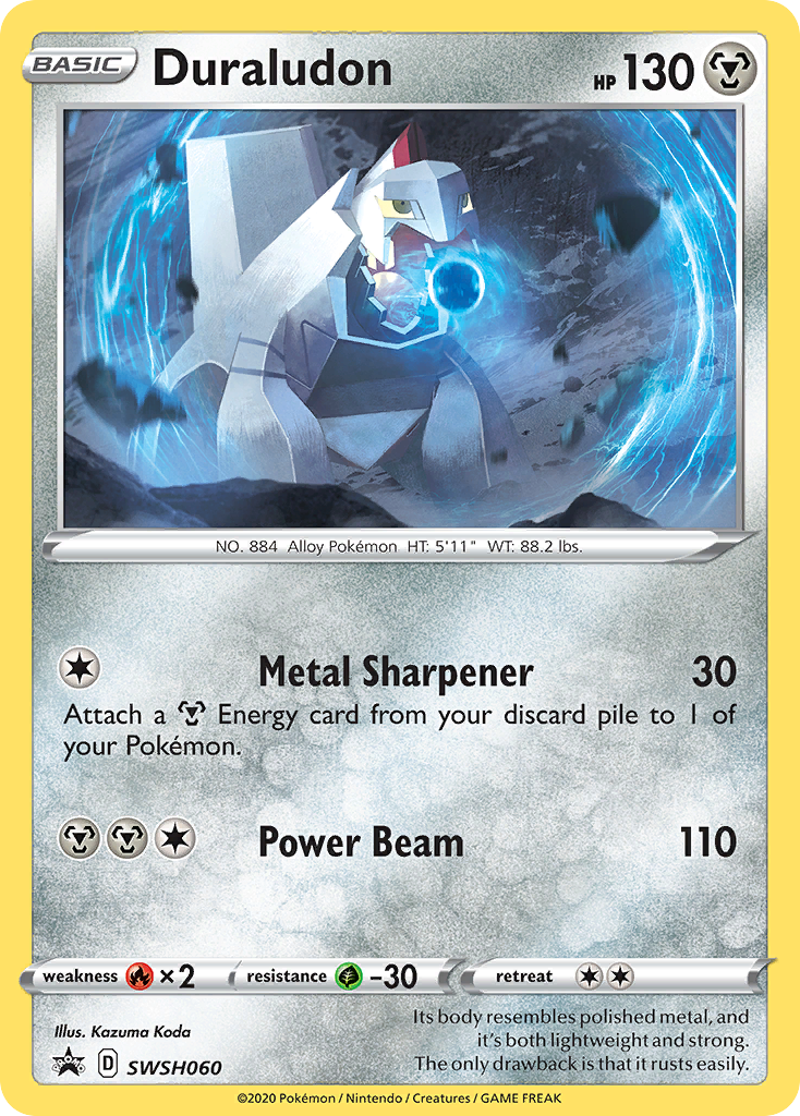 Duraludon (SWSH060) [Sword & Shield: Black Star Promos] | Good Games Morley