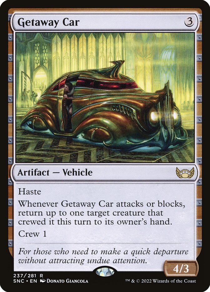 Getaway Car 237/281 (Streets of New Capenna)  - Foil | Good Games Morley