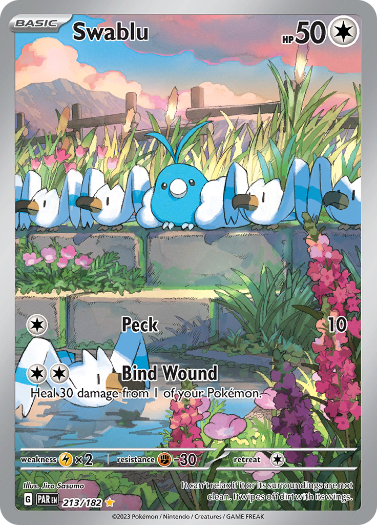 Swablu (213/182) [Scarlet & Violet: Paradox Rift] | Good Games Morley