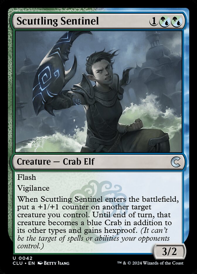 Scuttling Sentinel 42/284 (Ravnica: Clue Edition)  | Good Games Morley