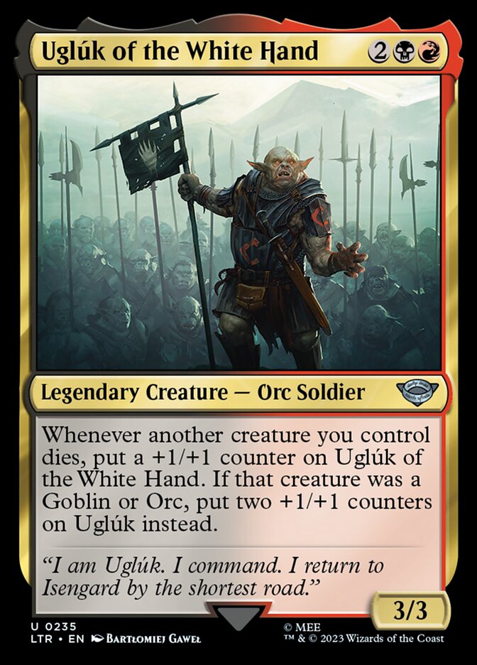Uglúk of the White Hand 235/281 (Universes Beyond: The Lord of the Rings: Tales of Middle-earth)  | Good Games Morley