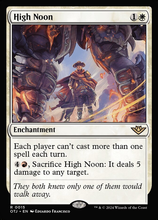 High Noon 15 (Outlaws of Thunder Junction)  - Foil | Good Games Morley