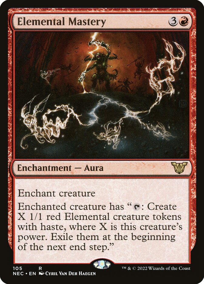Elemental Mastery 105/38 (Commander: Kamigawa: Neon Dynasty)  | Good Games Morley