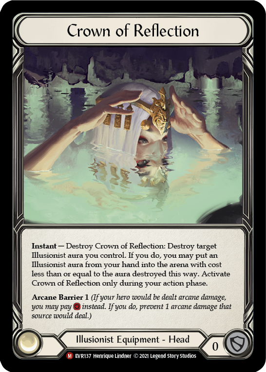 Crown of Reflection [EVR137] (Everfest)  1st Edition Cold Foil | Good Games Morley