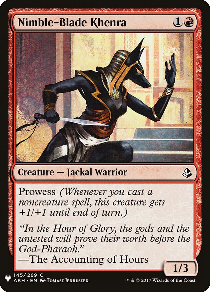 Nimble-Blade Khenra [Mystery Booster] | Good Games Morley