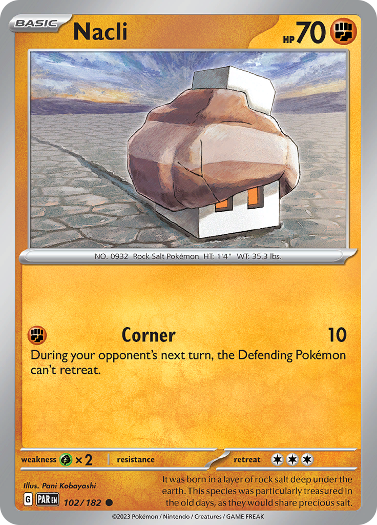 Nacli (102/182) [Scarlet & Violet: Paradox Rift] | Good Games Morley