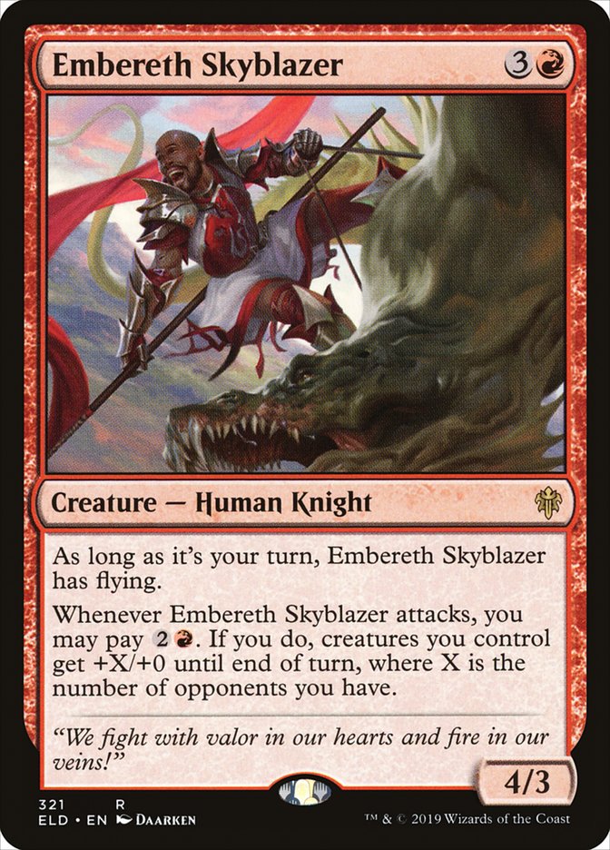 Embereth Skyblazer 321/269 (Throne of Eldraine)  | Good Games Morley