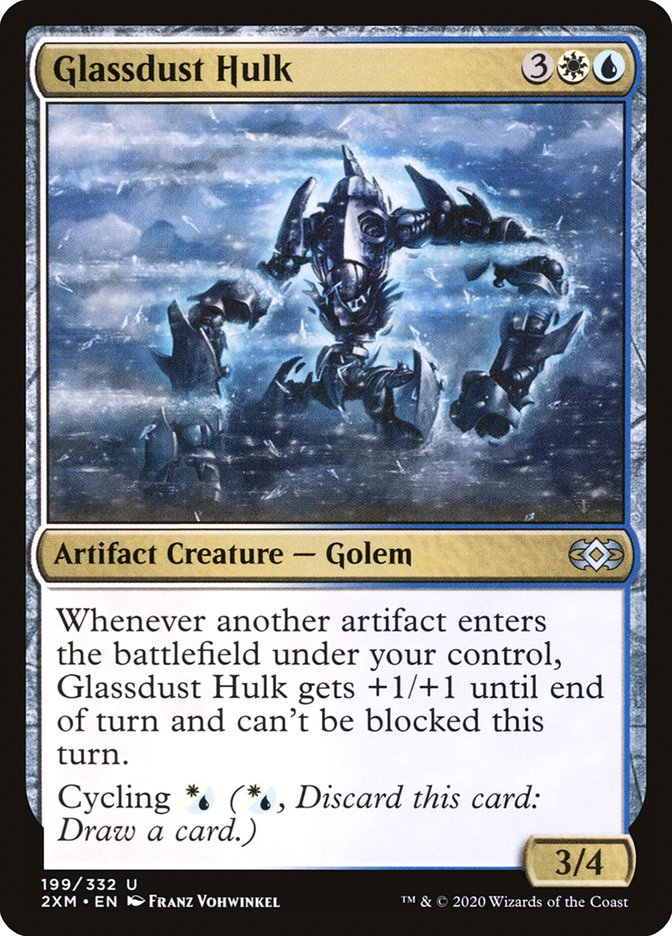 Glassdust Hulk 199/332 (Double Masters)  - Foil | Good Games Morley